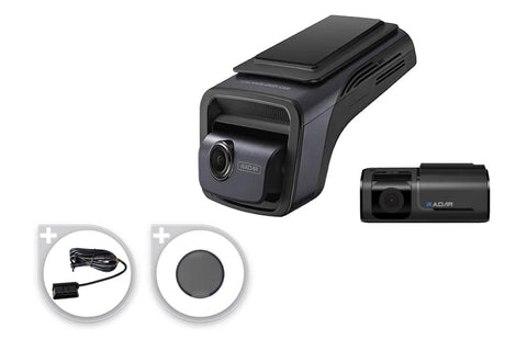 U3000 Front + Rear Dash Cam Bundle