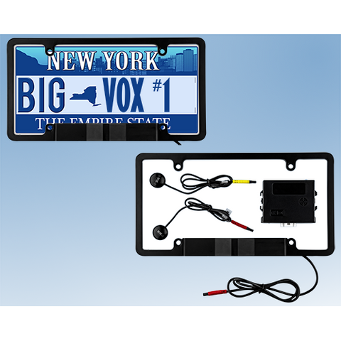 license plate blind spot detection system