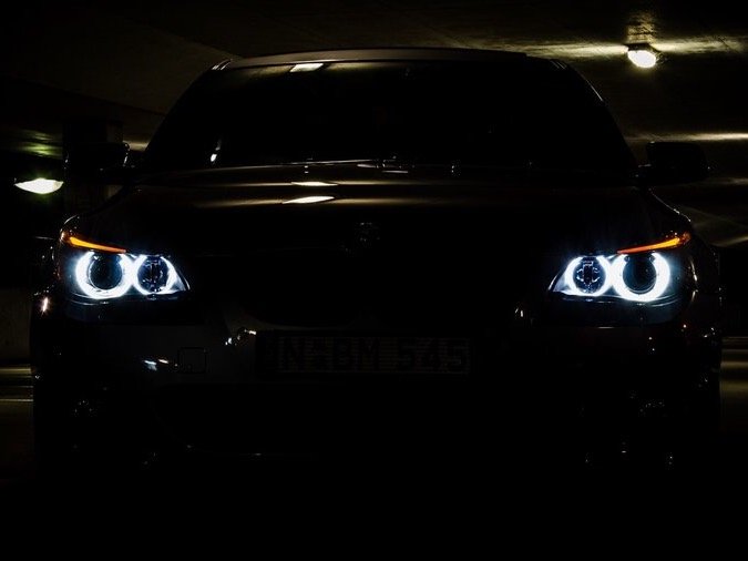 BMW Angel Eye LED Upgrade Bulb E60 E61 LCI Non HID Angel Eye Hea